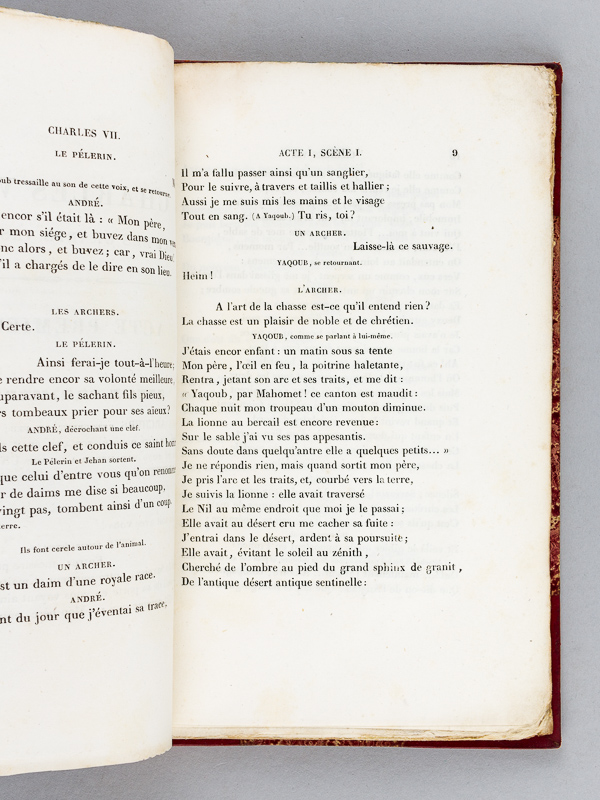 photo n°8 : Charles VII chez ses grands vassaux. Tragédie en cinq actes, par Alex. Dumas. Représentée, pour la première fois, sur le Théâtre Royal de l'Odéon, le 20 octobre 1831.   [ édition originale ]