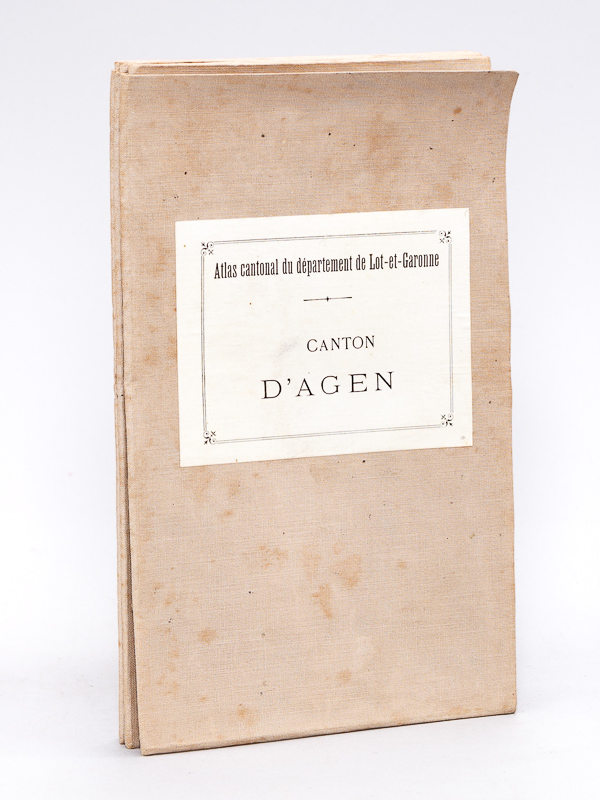 photo n°9 : Carte du Canton d'Agen. Atlas cantonal du département de Lot-et-Garonne [ Carte des Cantons d'Agen, arrondissement d'Agen, dressée sur les plans d'assemblage du Cadastre pour le service des chemins vicinaux ]