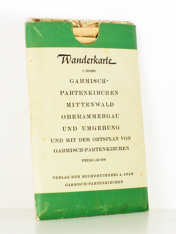 photo n°7 : Wanderkarte 1:50 000 - Garmisch-Partenkirchen, Mittenwald, Oberammergau und Umgebung und mit dem Ortsplan von Garmisch-Partenkirchen