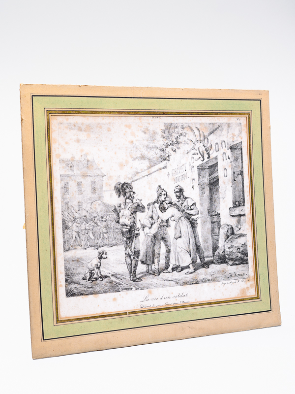 photo n°6 : La Vie d'un Soldat. Départ du jeune Grivet pour l'Armée (1794)