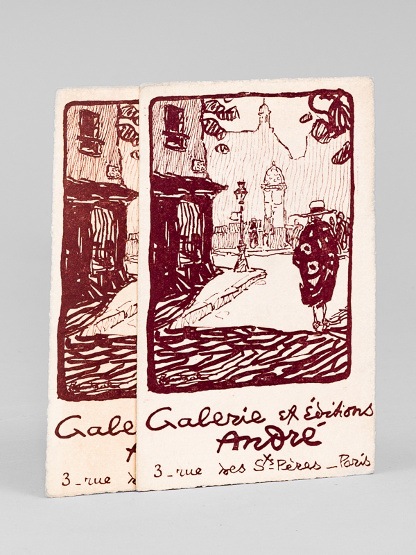 photo n°5 : [ 2 Estampes : ] Galerie et Editions André 3 rue des Sts Pères