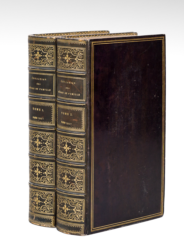 photo n°13 : Education d'une Mère de Famille ou De la Civilisation du Genre Humain par les Femmes (2 Tomes - Complet) [ Avec une longue lettre autographe signée de l'auteur adressée à Lamartine ]