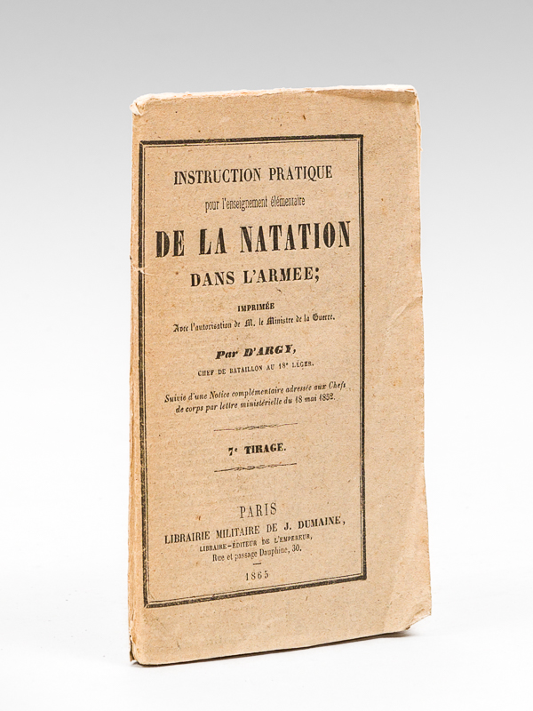 photo n°9 : Instruction pratique pour l'enseignement élémentaire de la Natation dans l'armée