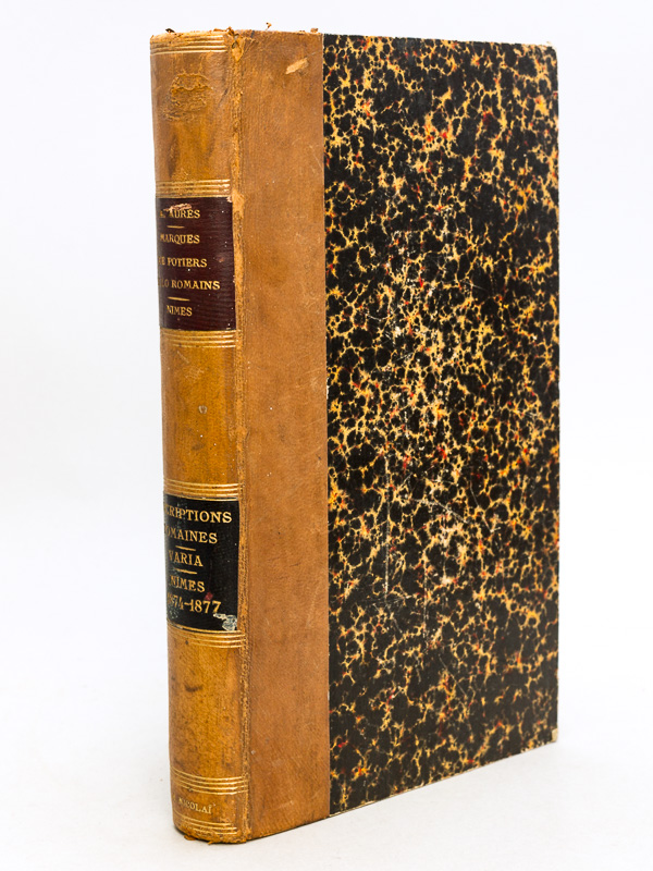 photo n°12 : Marques de fabrique du Musée de Nîmes publiées en fac-simile [ Avec : ] Notes sur l'expression antique de la Contenance d'un Oenochoé du Musée de Nîmes, accompagnées de quelques détails sur les mesures