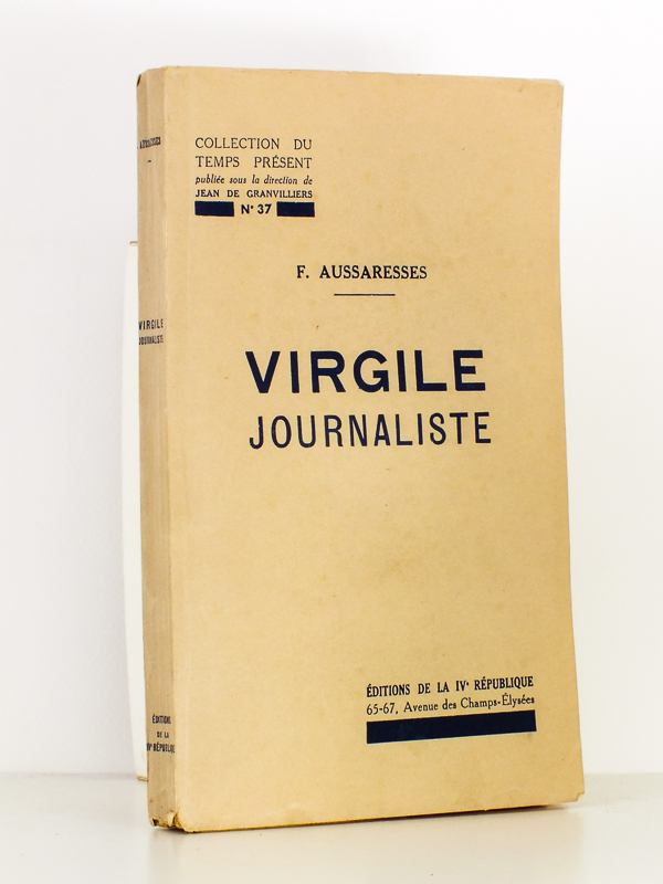 photo n°9 : Virgile journaliste [ exemplaire dédicacé par l'auteur ]