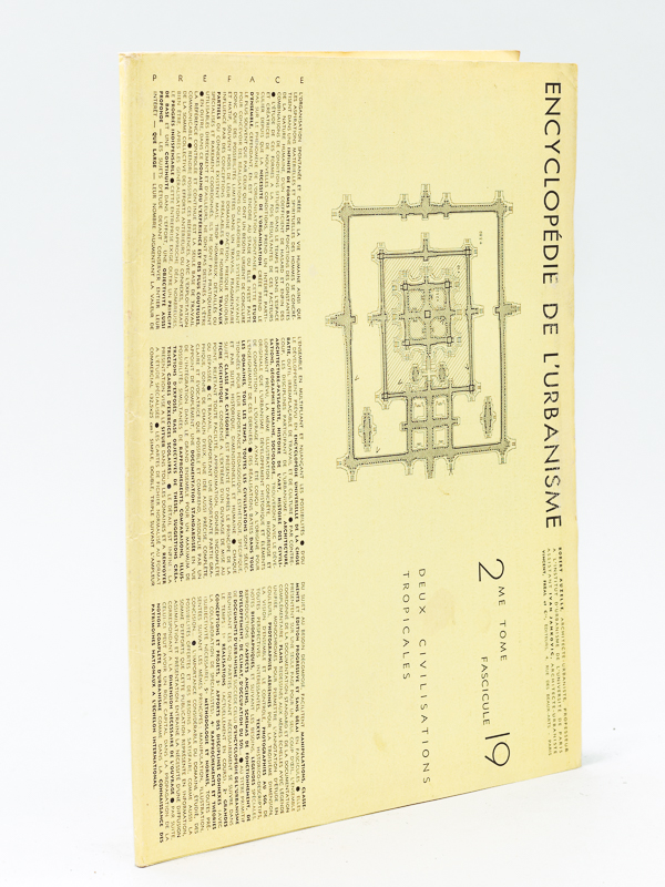 photo n°9 : Encyclopédie de l'urbanisme Documents d'Urbanisme Fascicule n° 19 : Deux civilisations tropicales [ Contient : ]  612-613-614 : Angkor III Angkor Vat Cambodge - 727-728-729 : Angkor III Angkor Thom Cambodge - 730 : Angkor I Yaçodharapura