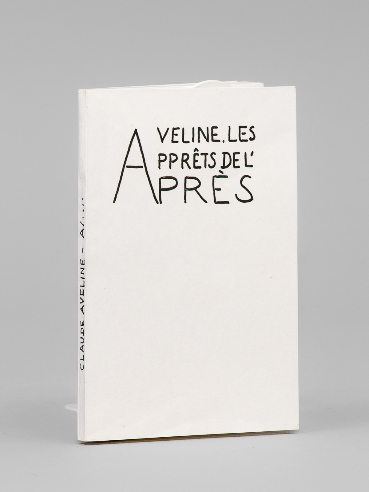 photo n°7 : A/.... ou les apprêts de l'Après [ Edition originale - Exemplaire de présent numéro I dédicacé par l'auteur ]