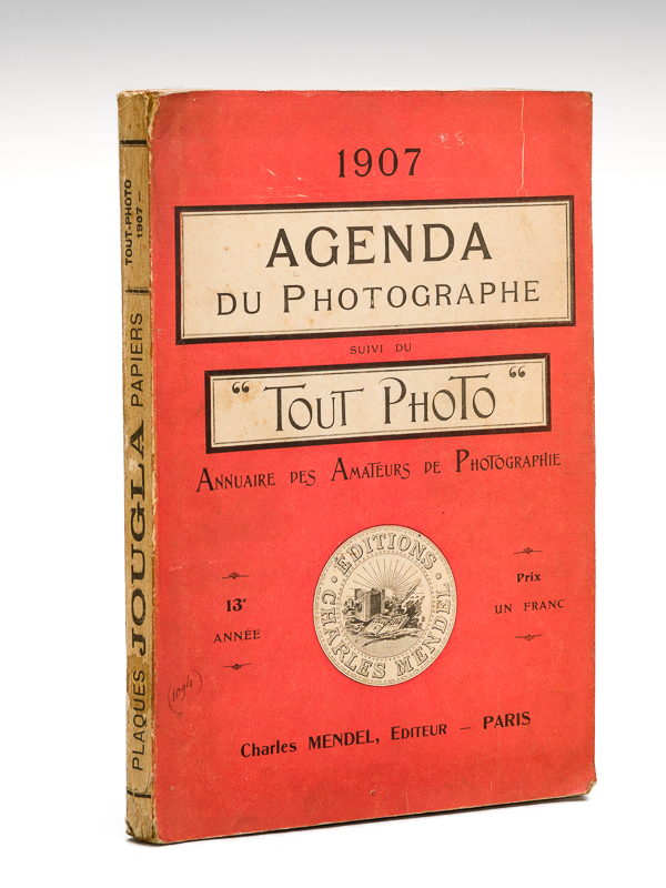 photo n°10 : Agenda du Photographe suivi du 'Tout Photo' 1907 Annuaire des Amateurs de Photographie Classés par Ordre Alphabétique. 13e année.