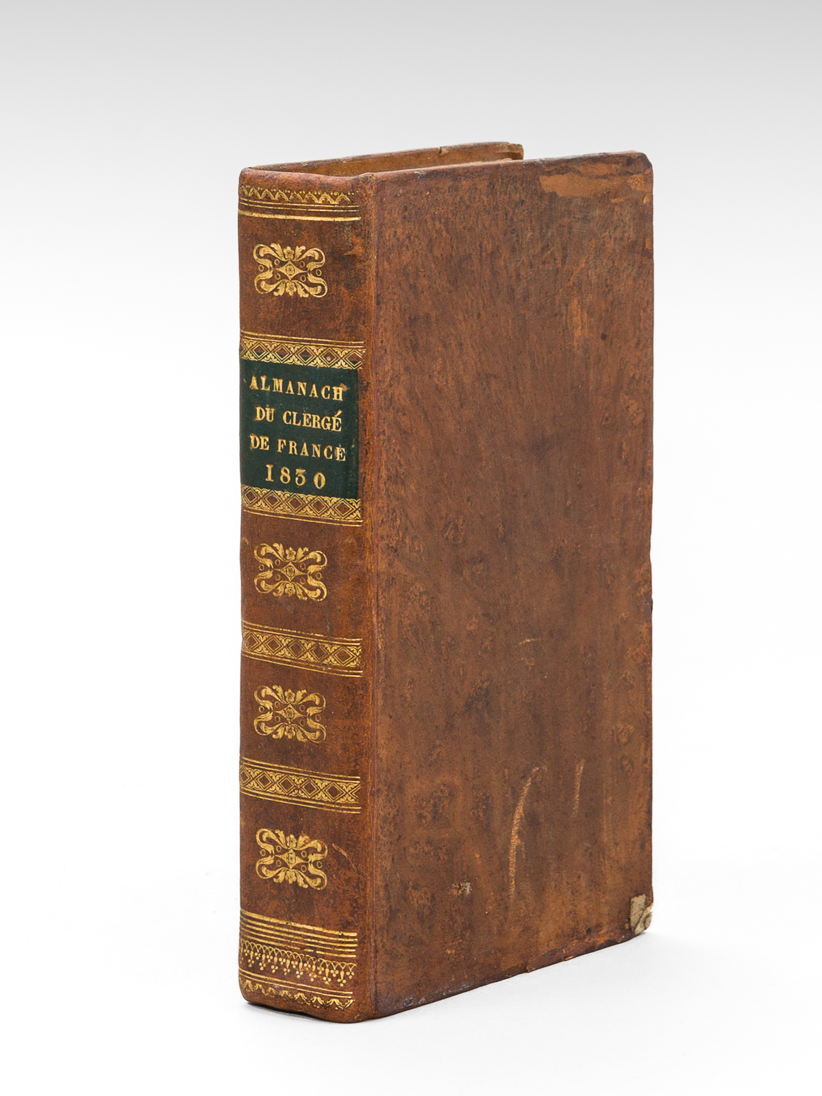 photo n°14 : Almanach du Clergé de France pour l'An M. DCCC. XXX ( 1830 ) contenant l'Etat de l'Eglise de Rome; l'organisation de chacun des 80 diocèses de France ; les noms des Archevêques et Evêques, des Vicaires Généraux, des