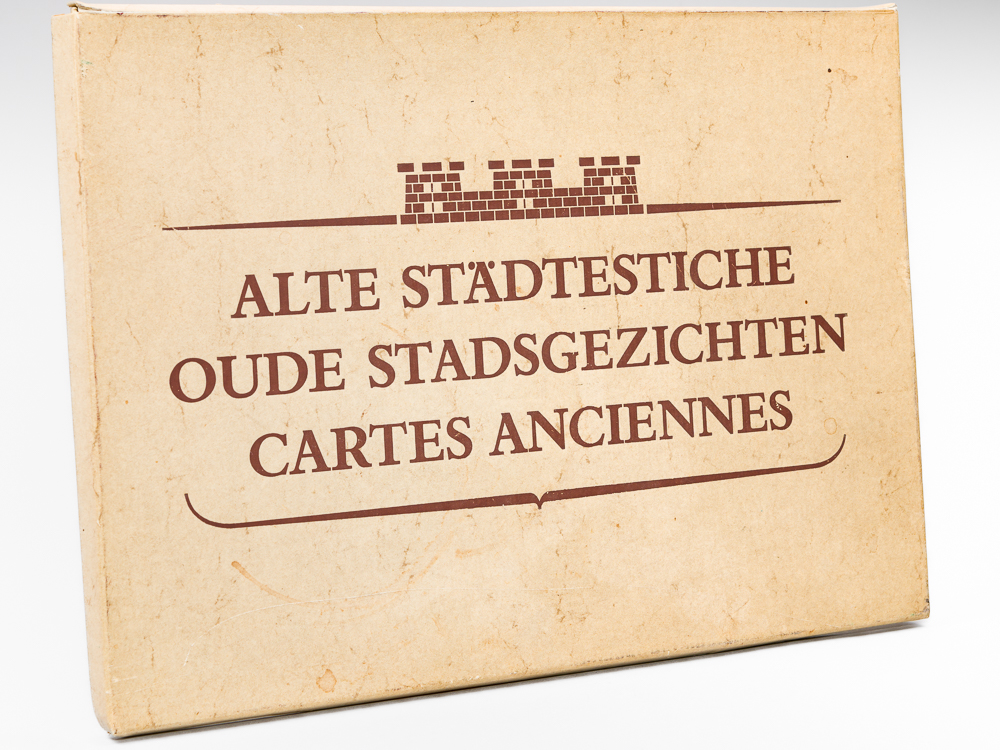 photo n°9 : Alte Städtestiche - Oude Stadgezichten - Cartes Anciennes [ Contient 20 cartes et vues : ] Carte de France en couleurs par Jean Jolivet - Poitiers - Besançon - Toulouse - Paris - Grenoble - Lyon - Marseille - Reims - Lille - Tours - Rouen - Re