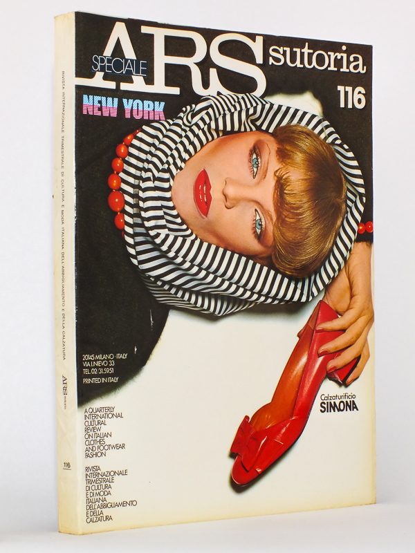 photo n°17 : Ars Sutoria , rivista internazionale trimestrale di cultura e di moda italiana dell'Abbigliamento e della calzatura (Arsutoria Magazine) : Anno XXIX ,  Numero 116 , Giugno 1976 , Speciale New york - Calzaturificio Simonia