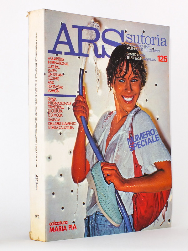 photo n°13 : Ars Sutoria , rivista internazionale trimestrale di cultura e di moda italiana dell'Abbigliamento e della calzatura (Arsutoria Magazine) : Anno XXXII ,  Numero 125 , Settembre 1978 - calzatura Maria Pia