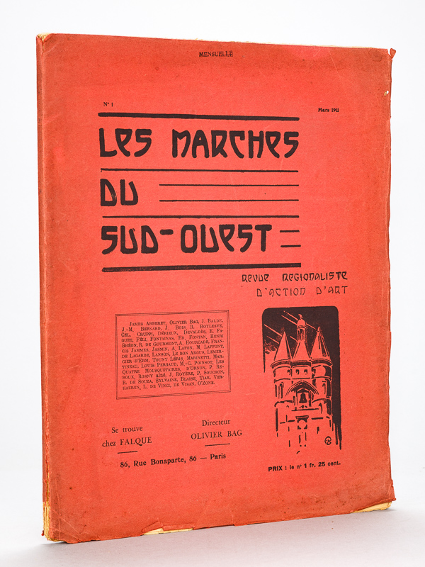 photo n°11 : Les Marches du Sud-Ouest. Revue régionaliste d'action d'art [ Numéro 1 - Mars 1911 - Edition originale ]