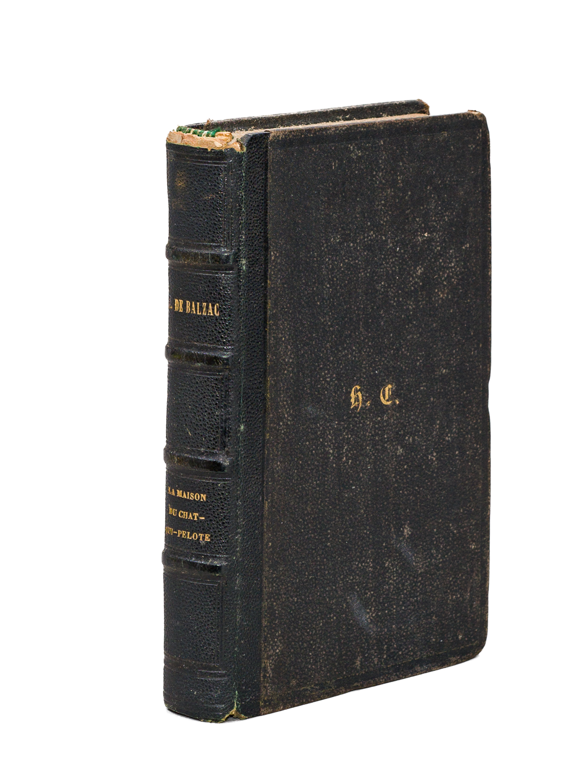 photo n°11 : La Maison du Chat-qui-Pelote. Le Bal de Sceaux - La Bourse - La Vendetta - Madame Firmiani - Une Double Famille [ Exemplaire de la mère de Lucien Descaves, avec annotation manuscrite de Descaves ]