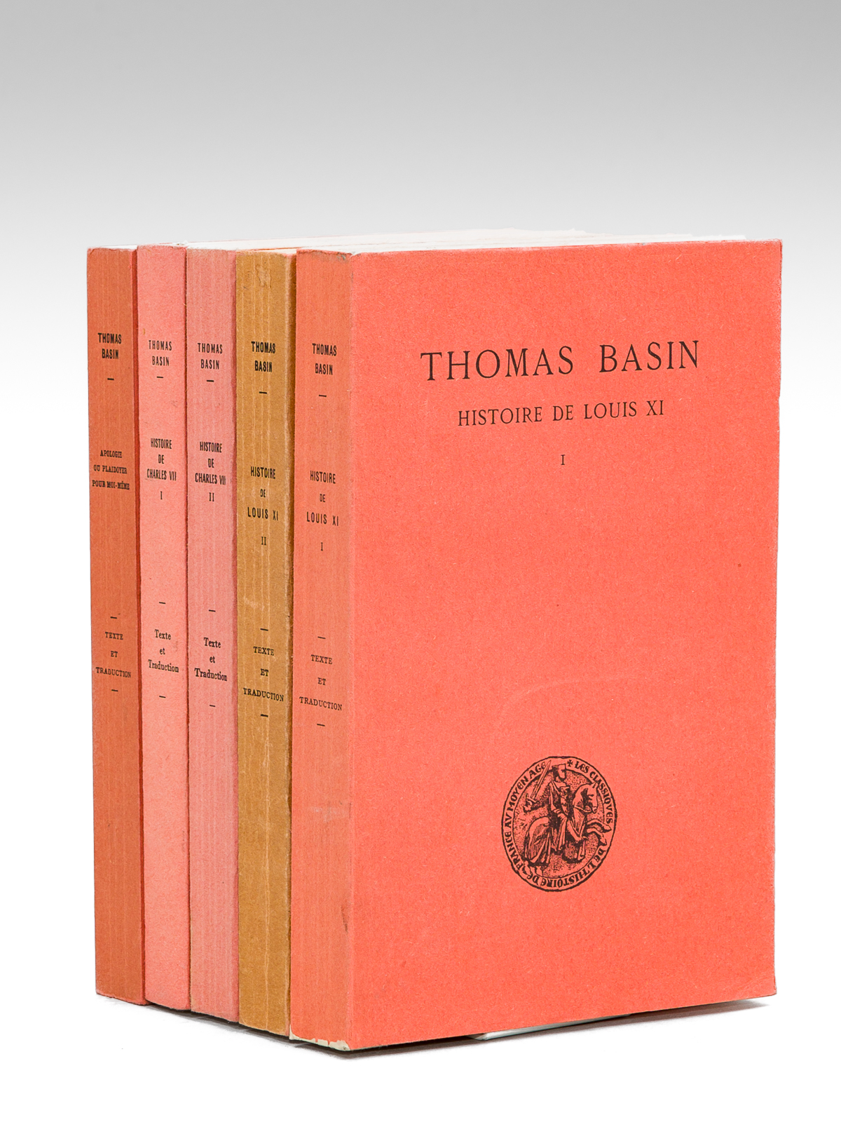 photo n°8 : Histoire de Charles VII (2 Tomes - Complet) [ On joint : ] Histoire de Louis XI (Tomes 1 et 2  [ On joint : ] Apologie ou Plaidoyer pour soi-même