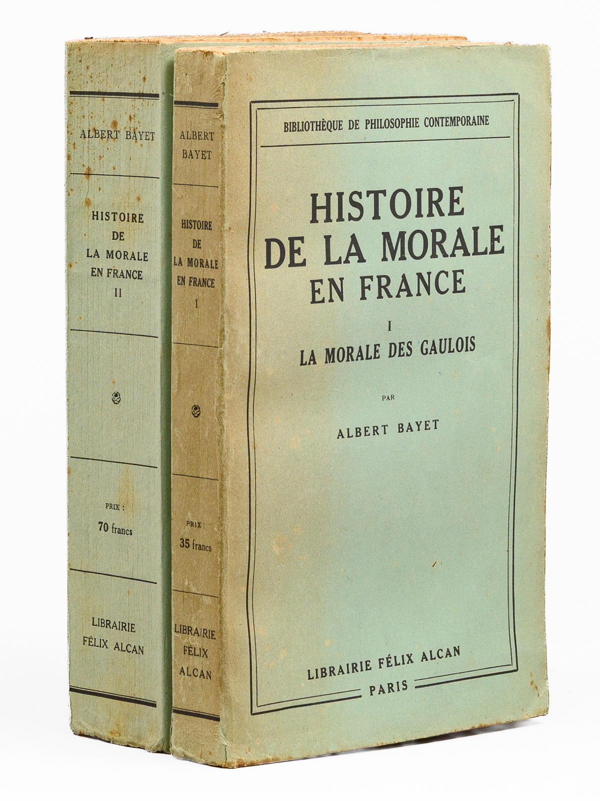 photo n&deg;9 : Histoire de la morale en France (2 Tomes - Complet) Tome 1 : La morale des Gaulois ; Tome 2 : La morale pa&iuml;enne &agrave; l'&eacute;poque gallo-romaine