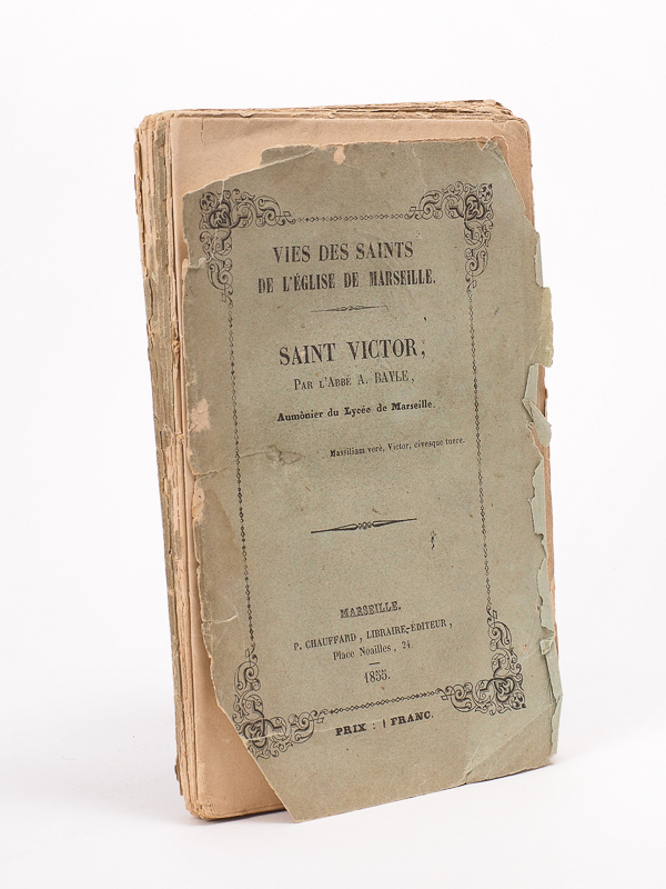 photo n°8 : Vies des Saints de l'Eglise de Marseille. Saint Victor.