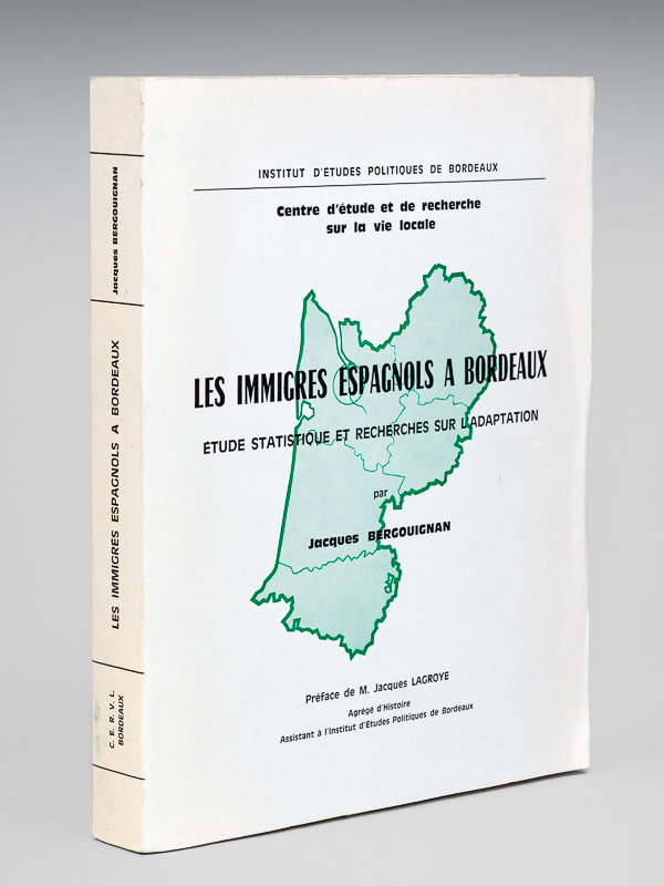 photo n°9 : Les immigrés espagnols à Bordeaux. Etudes statistique et recherches sur l'adaptation.