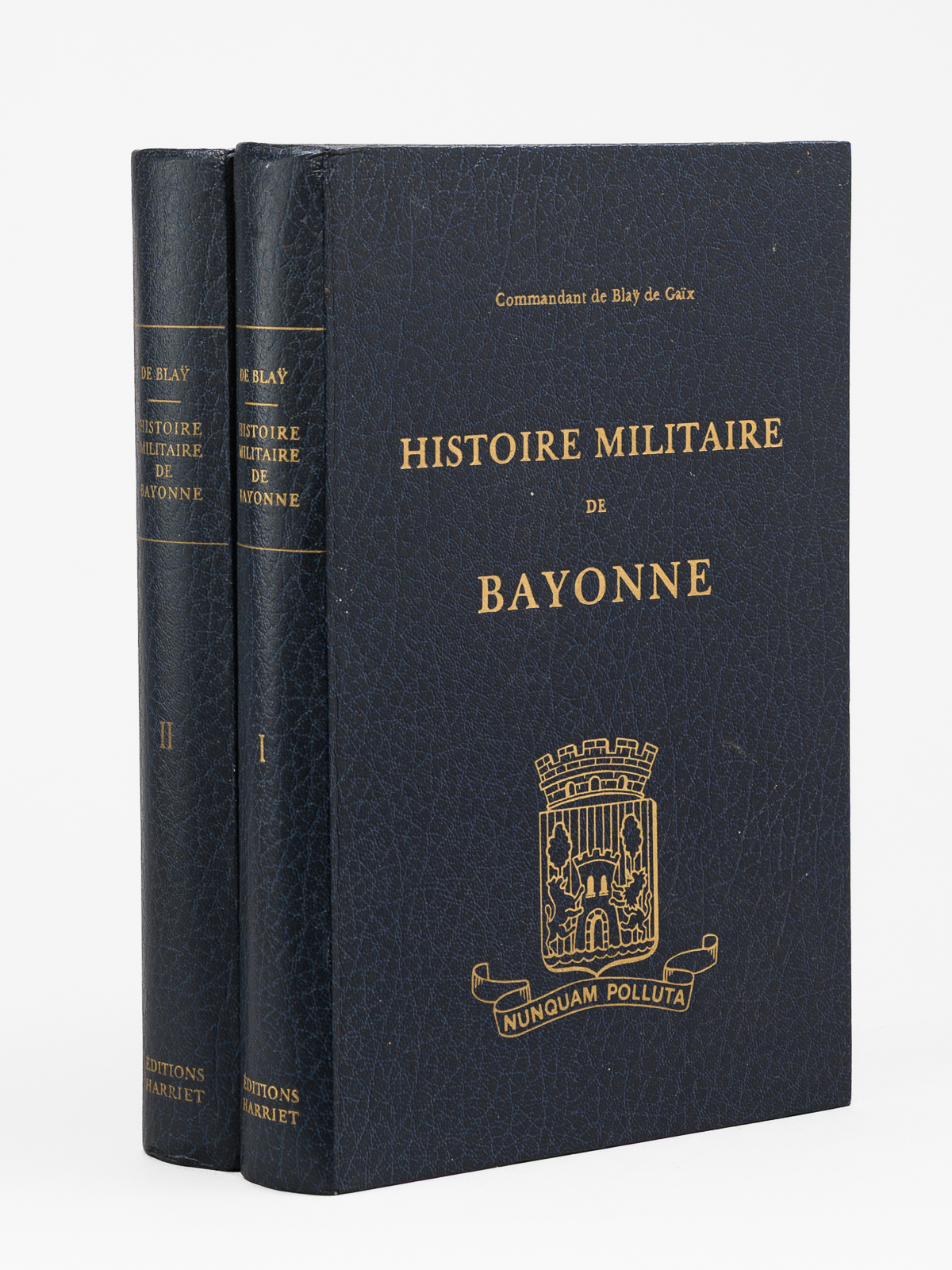 photo n&deg;12 : Histoire militaire de Bayonne (2 Tomes - Complet) Tome I : De l'Origine de Bayonne &agrave; la mort d'Henri IV ; Tome II : De la Mort d'Henri IV &agrave; la R&eacute;volution Fran&ccedil;aise