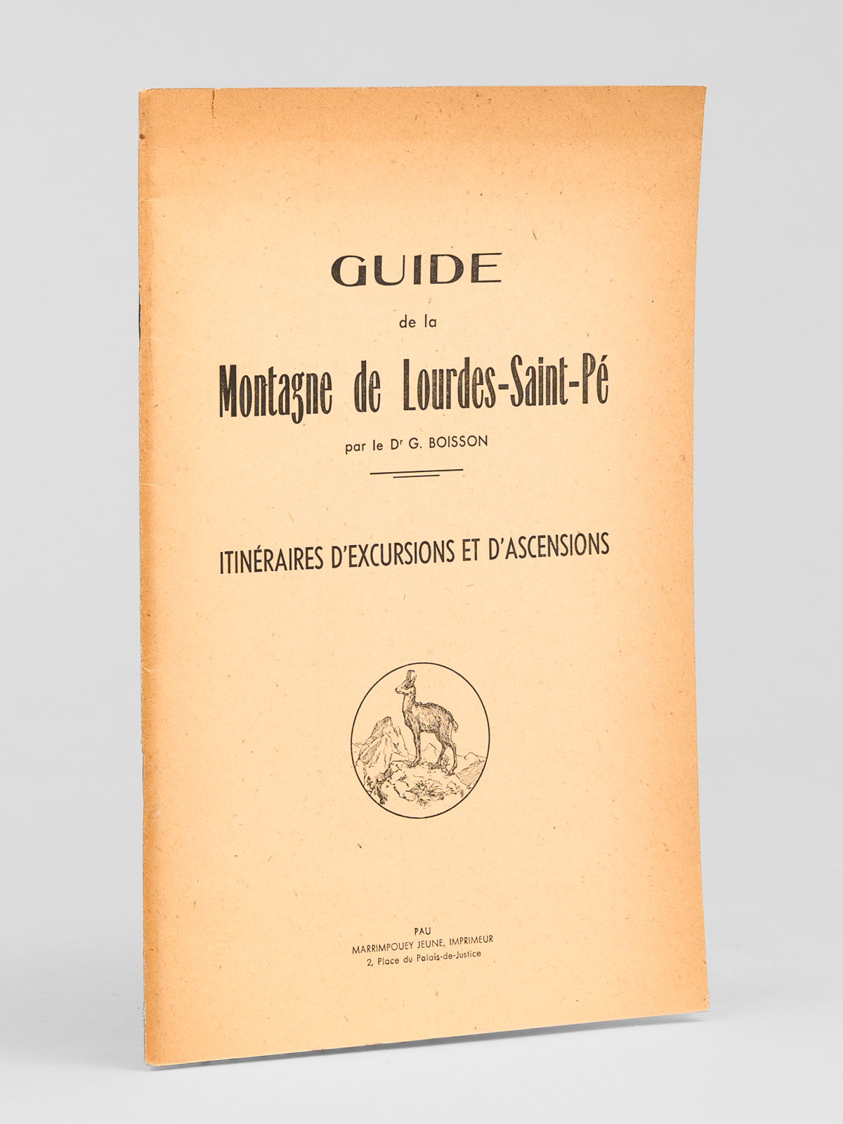 photo n&deg;9 : Guide de la Montagne de Lourdes-Saint-P&eacute;. Itin&eacute;raires d'excursions et d'ascensions [ Livre d&eacute;dicac&eacute; par l'auteur ]