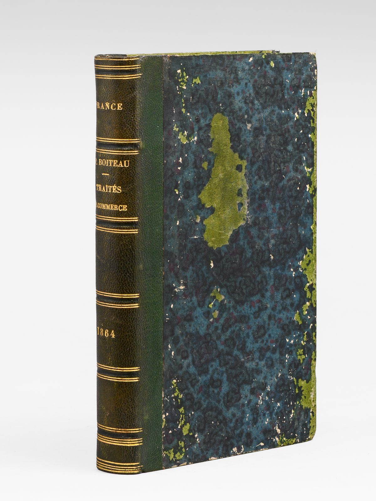 photo n&deg;14 : Les Trait&eacute;s de Commerce. Texte de tous les trait&eacute;s en vigueur notamment des trait&eacute;s conclus avec l'Angleterre, la Belgique, la Prusse (Zollverein) et l'Italie [ Edition originale ]