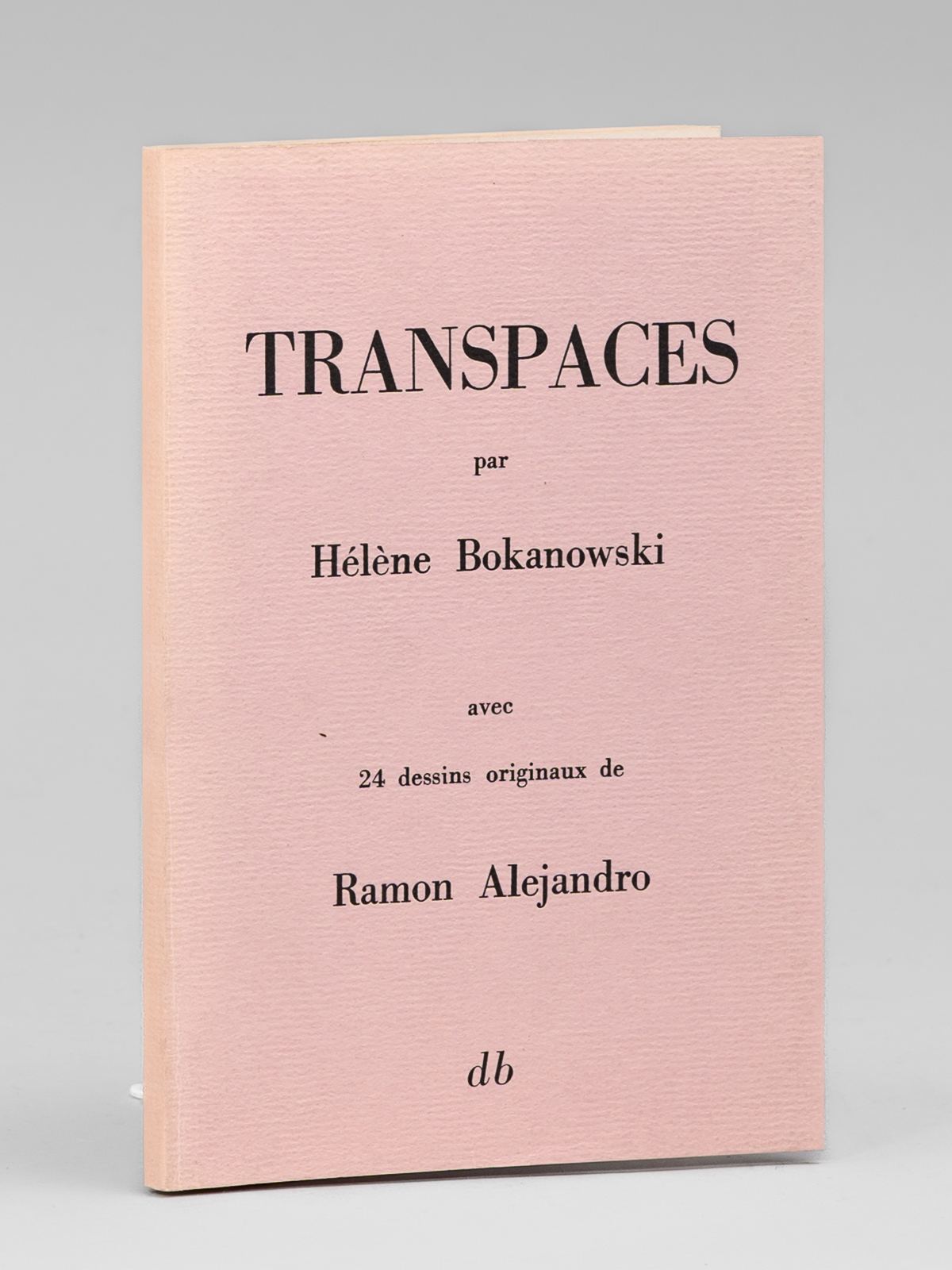 photo n&deg;9 : Transpace - avec 24 dessins originaux de ramon Alejandro [ exemplaire d&eacute;dicac&eacute; par l'auteur au compositeur Georges Auric et &agrave; son &eacute;pouse ]