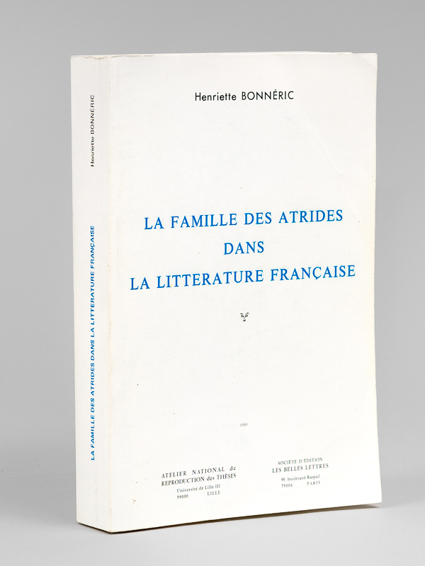 photo n°8 : La Famille des Atrides dans la Littérature Française