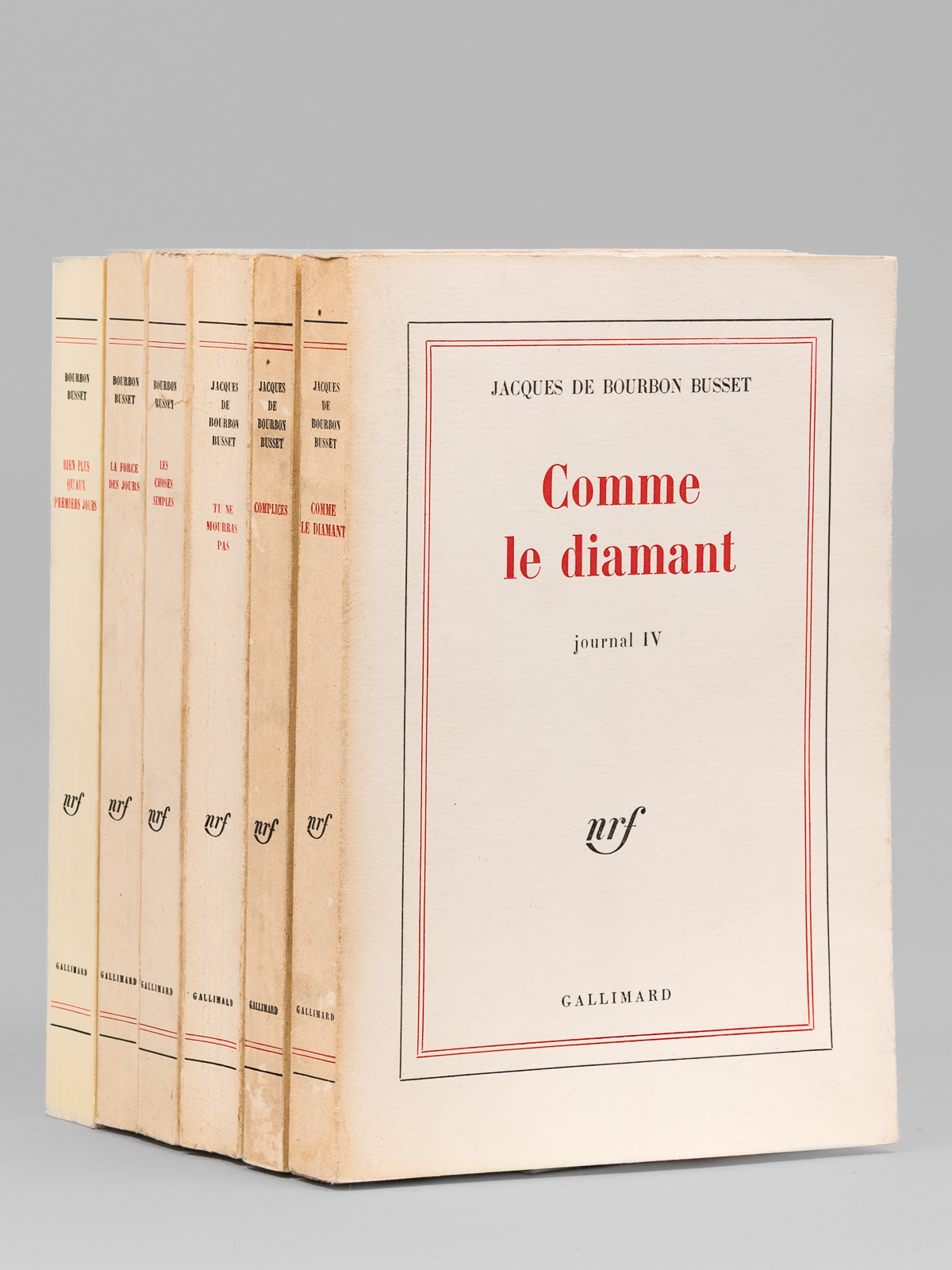 photo n&deg;11 : Journal (Tomes IV, V, VII, VIII, IX, X) : Comme le diamant ; Complices ; Tu ne mourras pas ; Les choses simples ; La force des jours ; Bien plus qu'aux premiers jours
