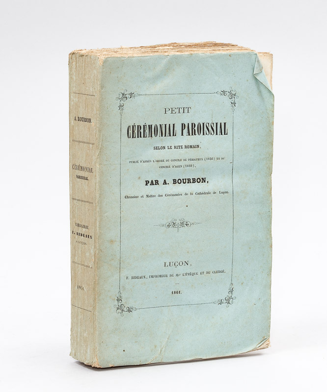 photo n°11 : Petit Cérémonial Paroissial selon le rite romain, publié d'après l'ordre du Concile de Périgueux (1856) et du Concile d'Agen (1859) [ Edition originale ]