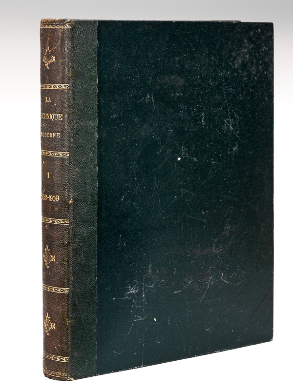 photo n&deg;15 : La Technique Moderne. Revue mensuelle illustr&eacute;e des Sciences appliqu&eacute;es &agrave; l'Industrie, au Commerce et &agrave; l'Agriculture. Tome Premier (1908-1909) [ Du n&deg; 1 de D&eacute;cembre 1908 au n&deg; 13 de d&eacute;cembre 1909 ] [ Cont