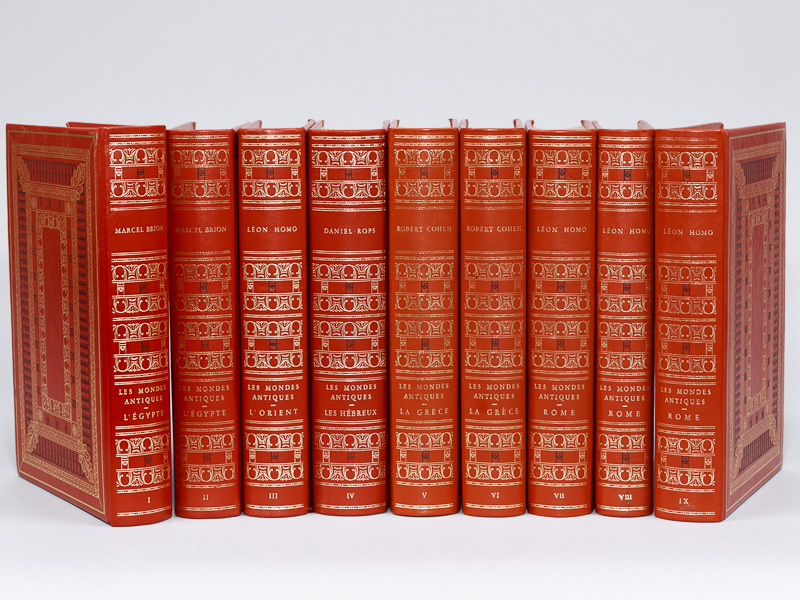 photo n°14 : Les Mondes Antiques (9 Tomes - Complet) Tomes I et II : Histoire de l'Egypte ; Tome III : Histoire de l'Orient ; Tome IV : Les Hébreux. Le Peuple de la Bible ; Tomes V et VI : La Grèce ; Tomes VII, VIII et  IX : Histoire Romaine