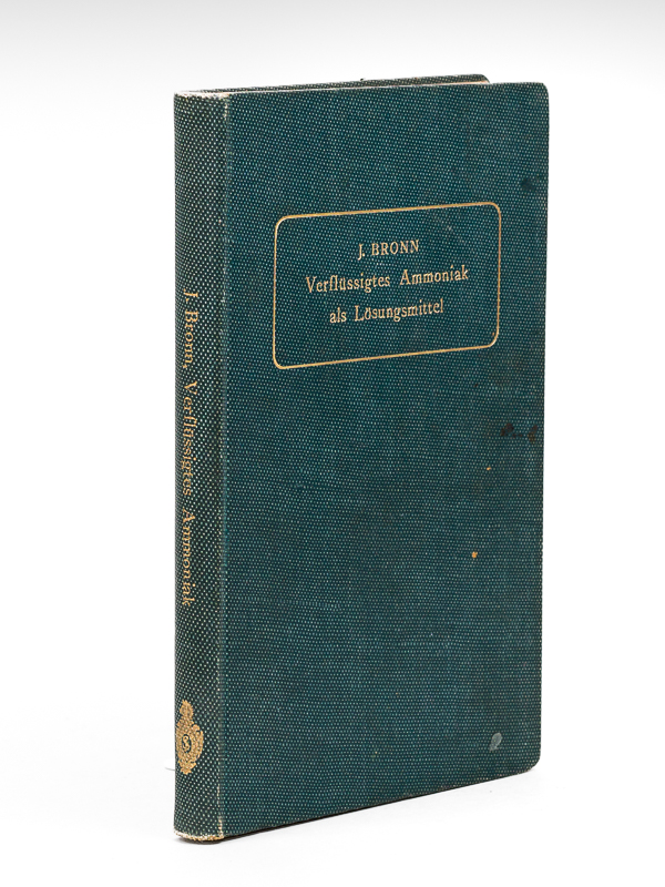 photo n°12 : Verflussigtes Ammoniak als Lösungsmitell. Materialen über die chemischen Eigenschaften des verflüssigten Ammoniakgases.