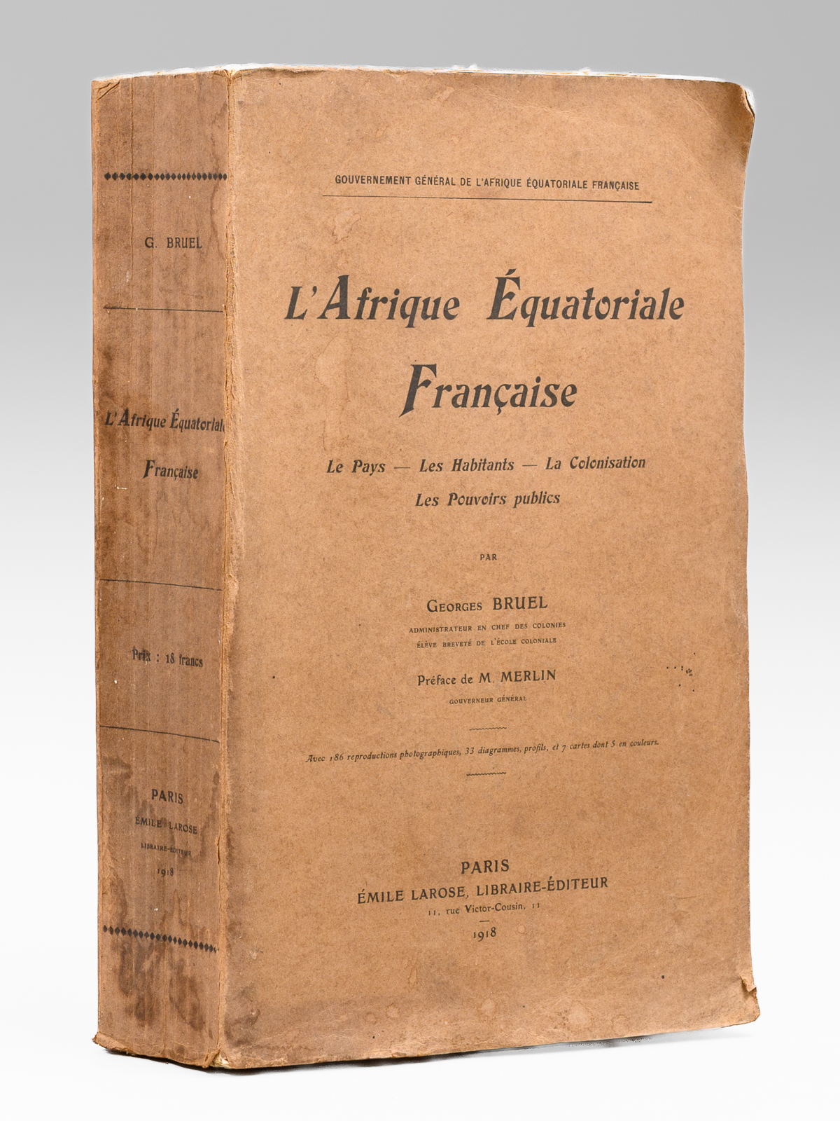photo n&deg;14 : L'Afrique &eacute;quatoriale fran&ccedil;aise. Le pays - les habitants - la colonisation. Les pouvoirs publics.