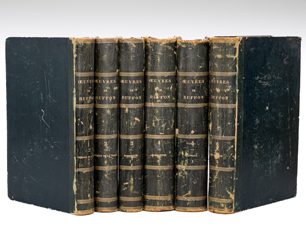 photo n°12 : Oeuvres complètes de Buffon avec des extraits de Daubenton et la classification de Cuvier (6 Tomes - Complet) Tome I : Matières générales. Théorie de la Terre ; Tome II : Matières Générales. II Th&ea