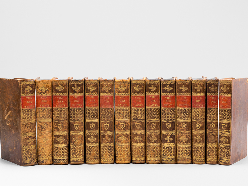 photo n°14 : Vies des Pères, des Martyrs et des autres principaux Saints, tirées des actes originaux et des monumens les plus authentiques, avec des notes historiques et critiques (12 Tomes et 2 Tomes du Traité des Fêtes Mobiles : 14 Tomes -