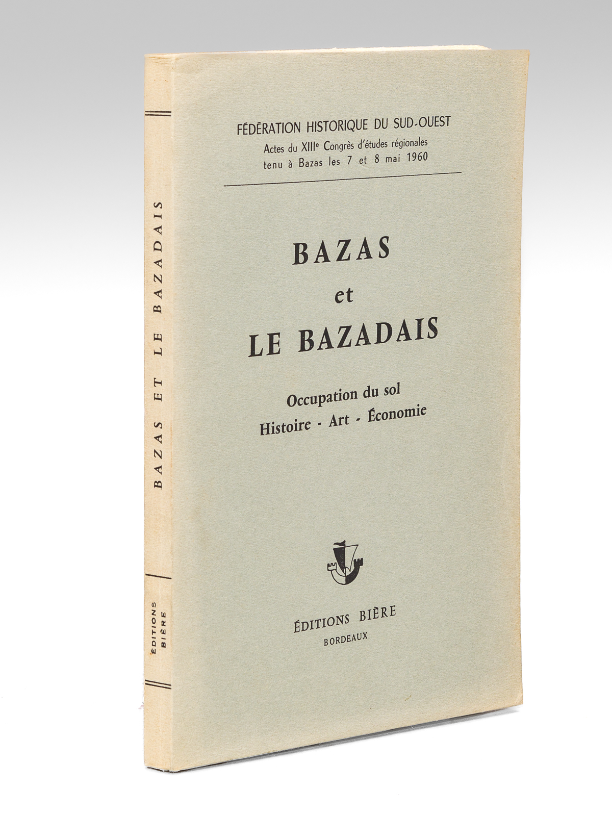 photo n°9 : Bazas et le Bazadais. Occupation du sol. Histoire - Art - Economie. Actes du XIIIe Congrès d'études régionales tenu à Bazas les 7 et 8 mai 1960