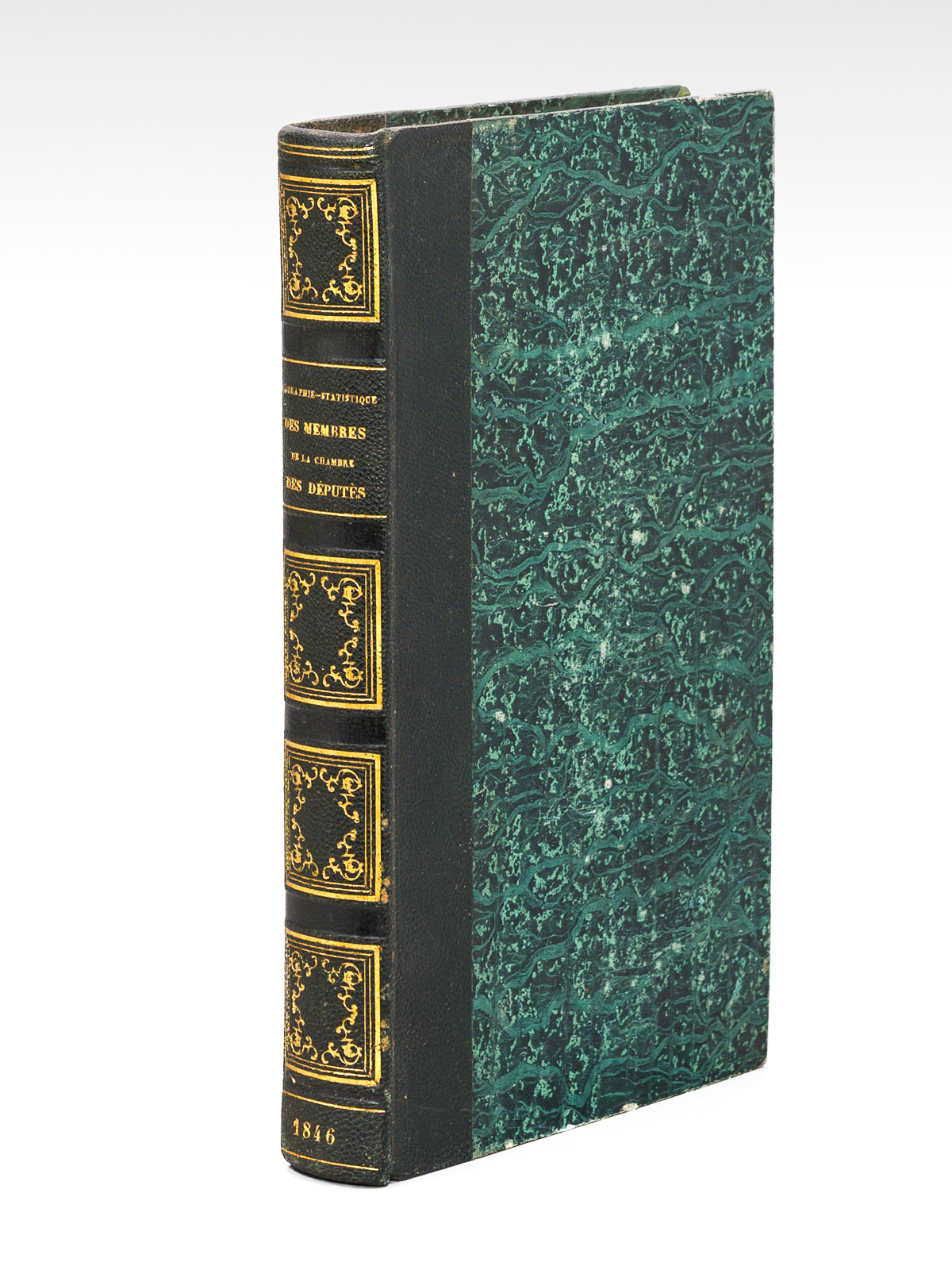 photo n°11 : Biographie-statistique, par ordre alphabétique de départements, de MM. les membres de la Chambre des Députés, rédigée sur des documents authentiques de la Législature de juillet 1842 à juillet 1846