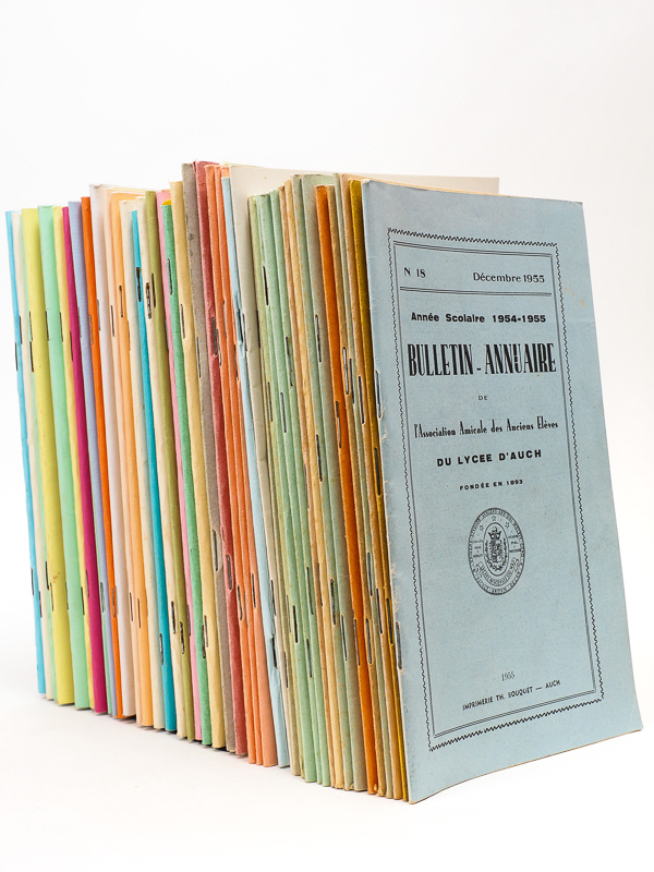 photo n°10 : Bulletin-Annuaire de l'Association Amicale des Anciens Elèves du Lycée d'Auch [ Lot de 47 numéros non suivis du 18 au 69, de 1955 à 2007 ] N°18 : 1955 - 19 : 1956 - 20 : 1957 - 21 : 1958 - 22 : 1958 - 23 : 1960 - 24 : 1961