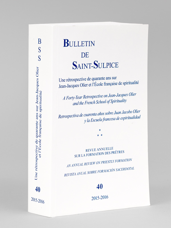 photo n°10 : Bulletin de Saint-Sulpice. N° 40 : Une rétrospective de quarante ans sur Jean-Jacques Olier et l'Ecole française de spiritualité. A forty-year Retrospective on Jean-Jacques Olier and the French School of Spirituality. Retrospectiv