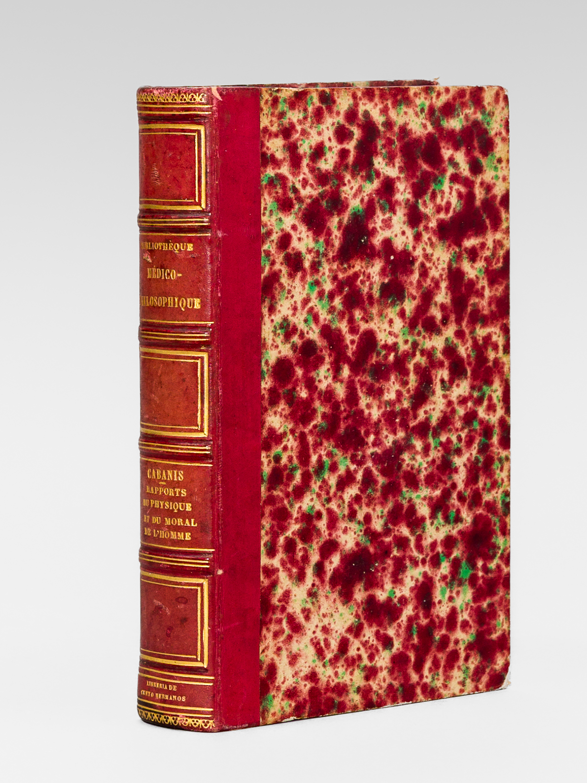 photo n°10 : Rapports du Physique et du Moral - Nouvelle édition contenant l'extrait raisonné de Destutt Tracy, la table alphabétique et analytique de Sue, une notice biographique sur Cabanis et un essai sur les principes et le limites de la scien