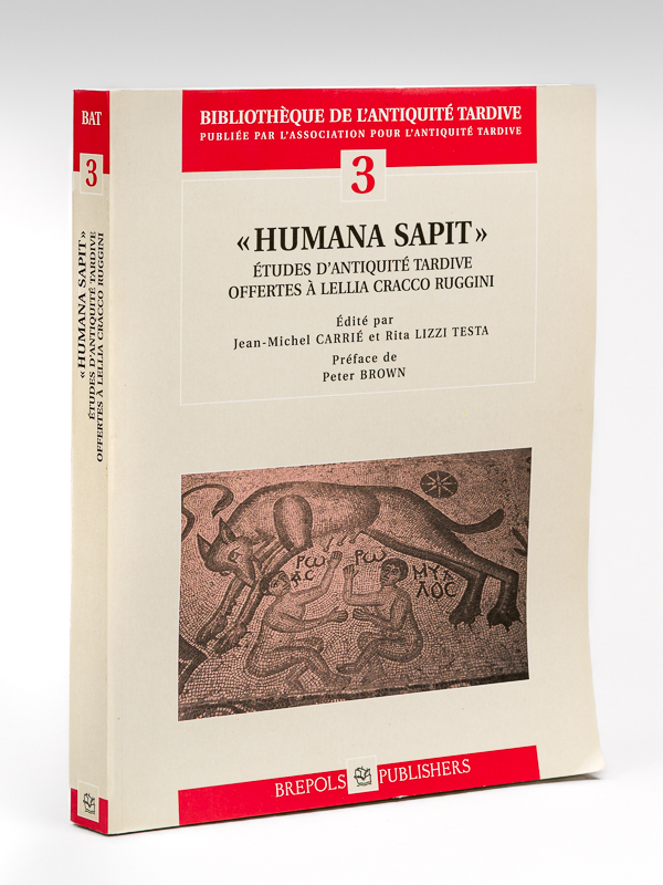 photo n°9 : Humana Sapit. Etudes d'Antiquité tardive offertes à Lellia Cracco Ruggini