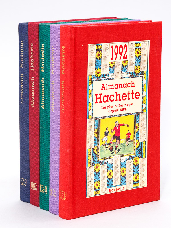 photo n°12 : Almanach Hachette 1988 - 1989 - 1990 - 1991 - 1992 [ Série complète : 'Les plus belles pages depuis 1894']