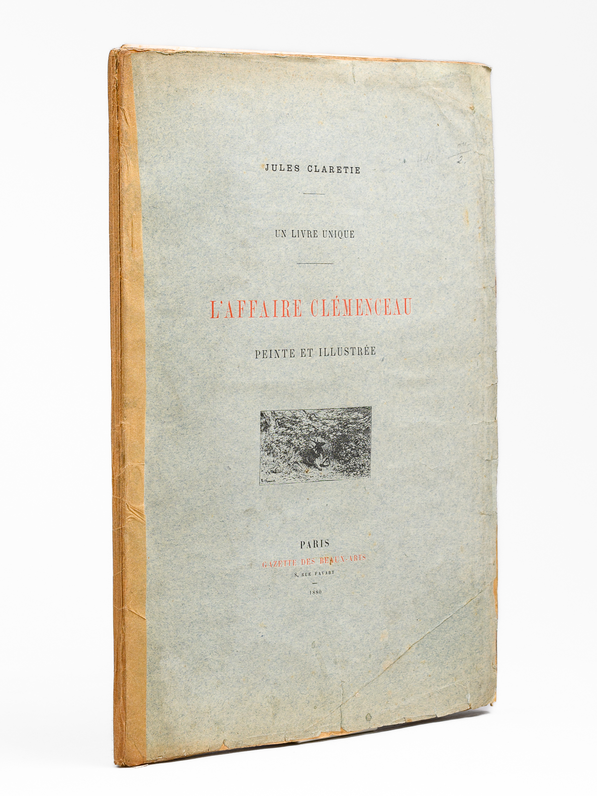 photo n&deg;9 : Un livre unique. L'Affaire Cl&eacute;menceau. Peinte et illustr&eacute;e [ Edition originale ]