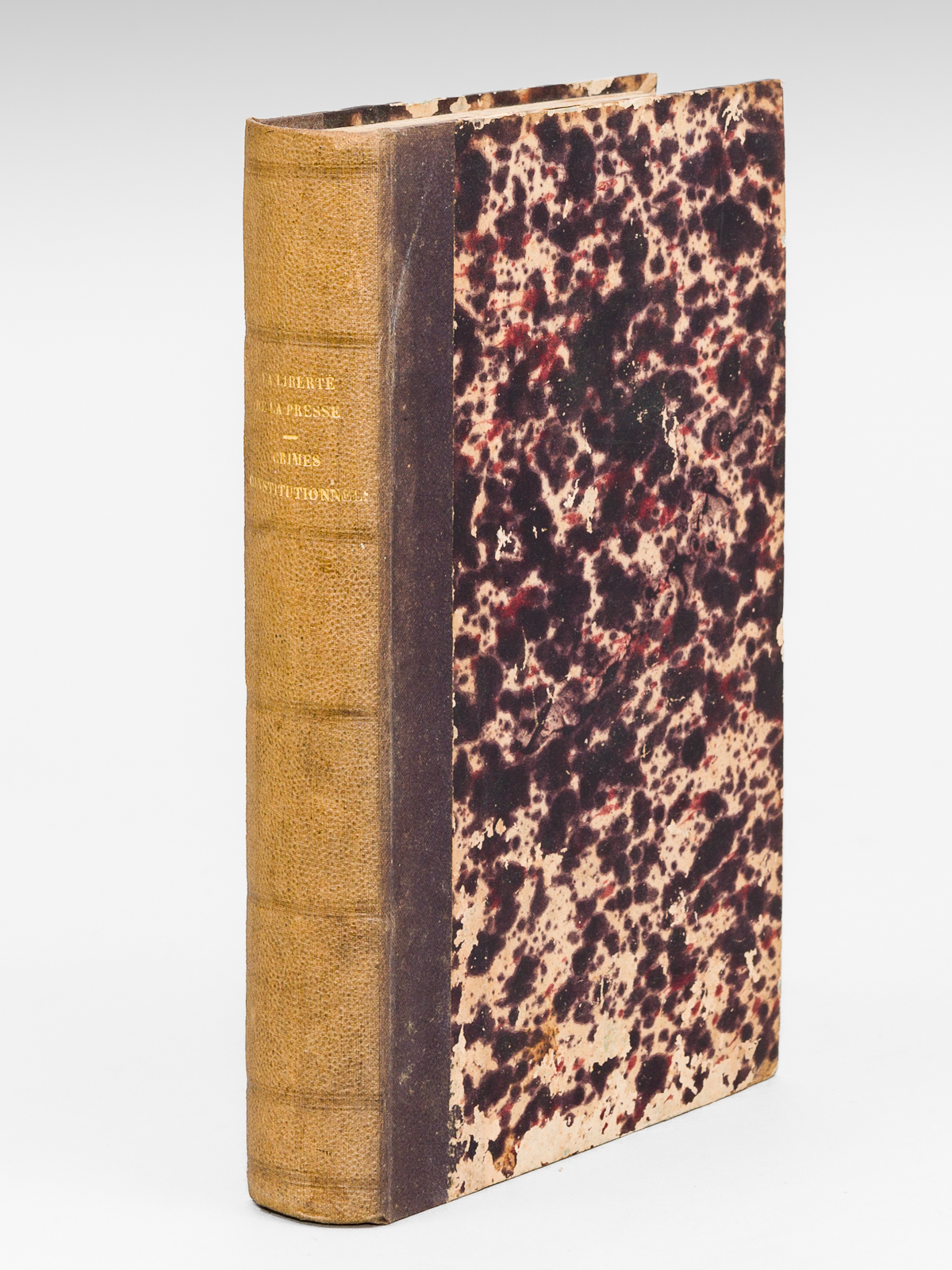 photo n°14 : De la Liberté et de la Licence de la Presse [ Edition originale ] [ Suivi de : ] Les Crimes Constitutionnels de France, ou La Désolation Française, Décrétée par l'Assemblée dite Nationale Constituante, aux