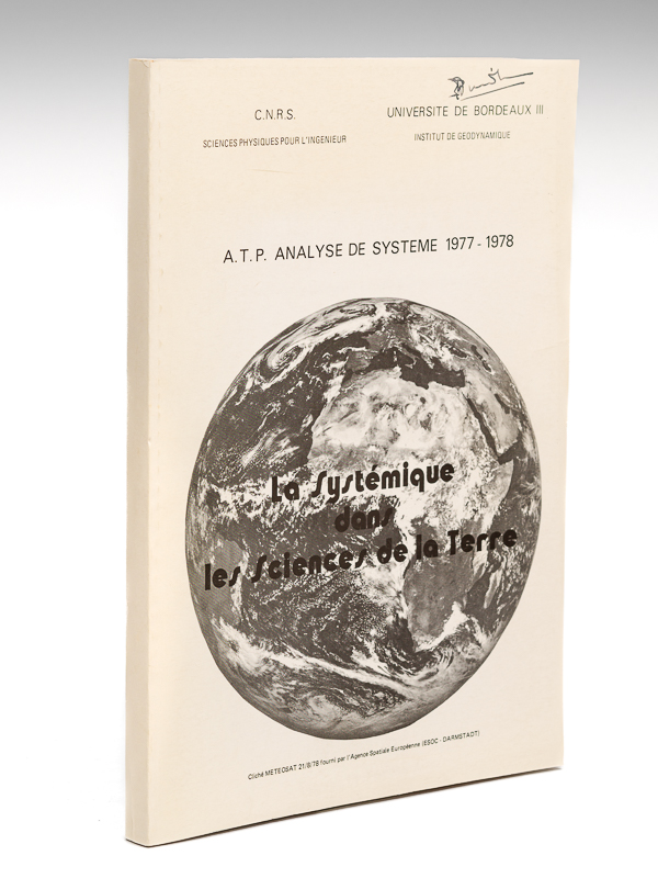 photo n°10 : La Systémique dans les sciences de la Terre. A.T.P. Analyse de système 1977 - 1978