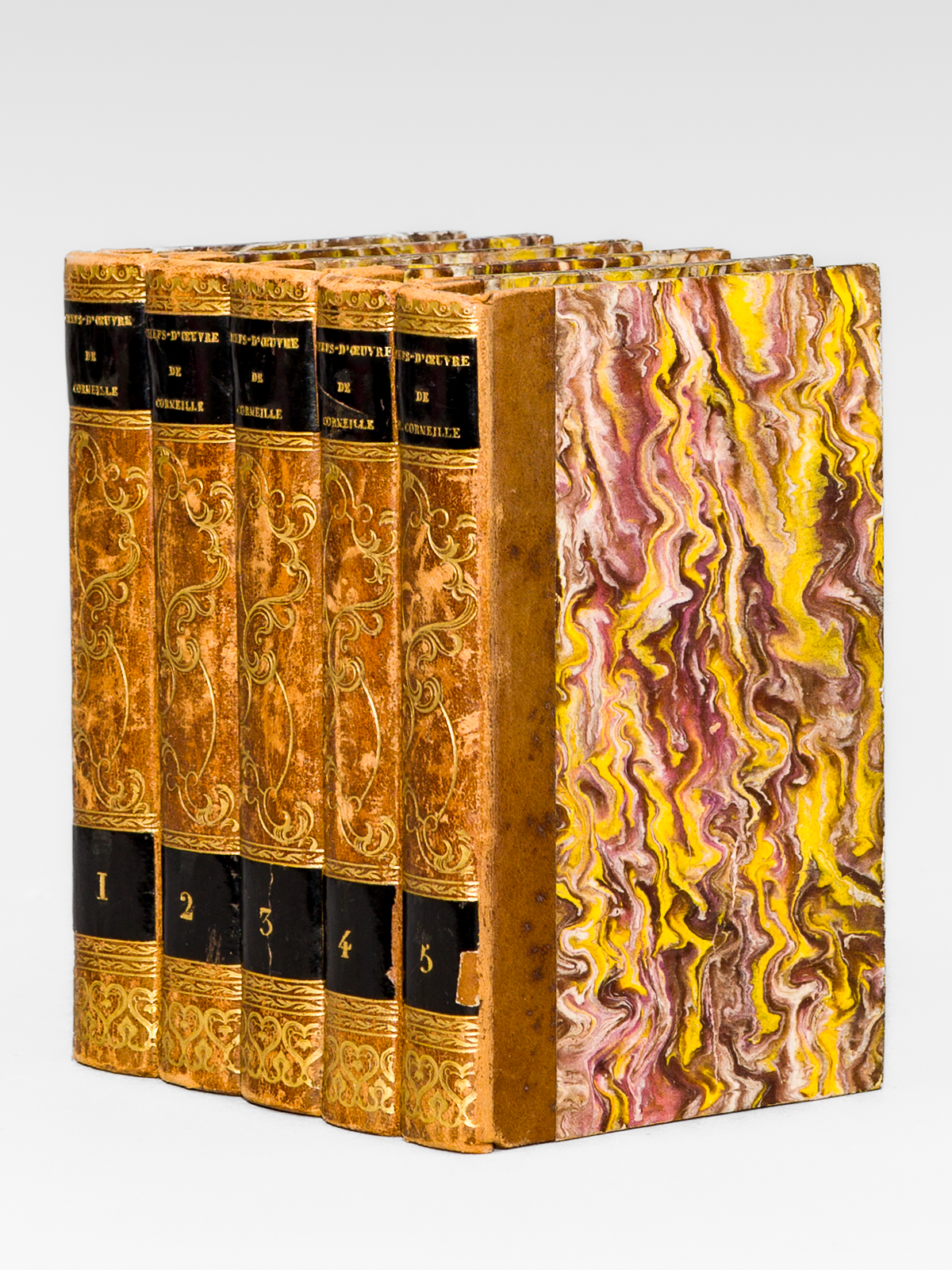 photo n°12 : Chefs-d'Oeuvre de P. Corneille, avec les Remarques de Voltaire (4 Tomes)  [ Avec : ] Chefs-d'Oeuvre de ThP. Corneille, avec les Remarques de Voltaire [ Ensemble : 5 Tomes - Complet ]