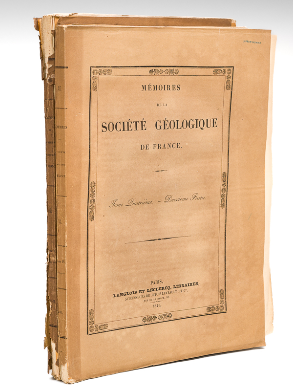photo n°12 : Mémoire sur les Terrains crétacés inférieur et supra-jurassique de l'arrondissement de Vassy (Haute-Marne) [Suivi de : ] Mémoire sur le terrain crétacé du département de l'Aube, contenant des consid&