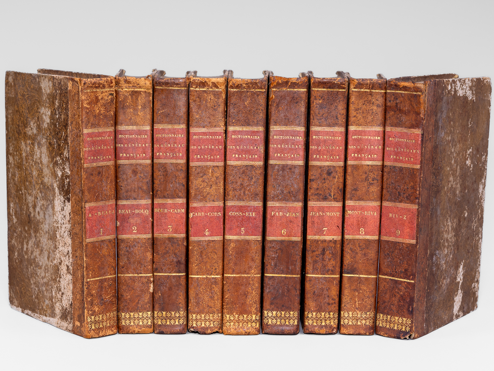 photo n°13 : Dictionnaire historique et biographique des Généraux français depuis le Onzième siècle jusqu'en 1823 (9 Tomes - Complet) [ Edition originale ]