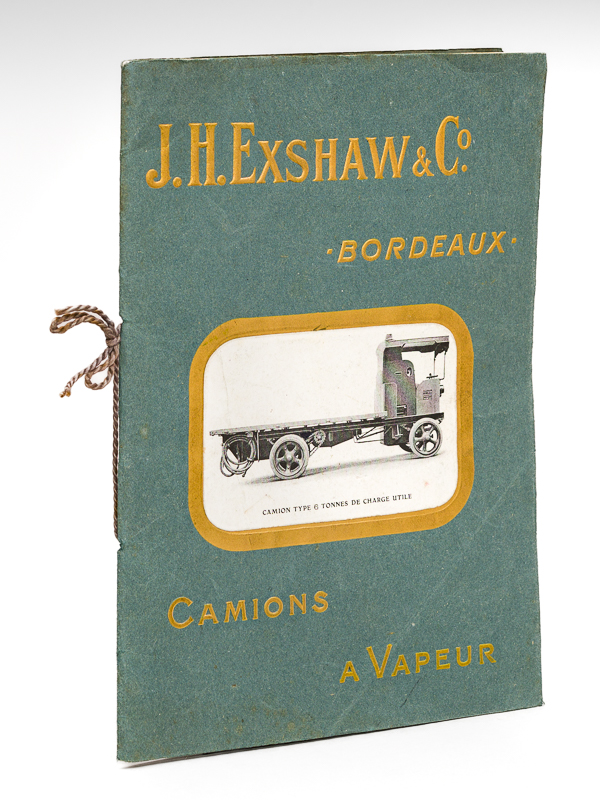 photo n&deg;11 : Camions &agrave; Vapeur - Voitures de livraison - Autobus - Tracteurs - Chemins de fer - Tramways. Anciens &eacute;tablissements Valentin Purrey - J. H. Exshaw & C&deg; Successeurs 1 &agrave; 31, boulevard Jean-Jacques Bosc
