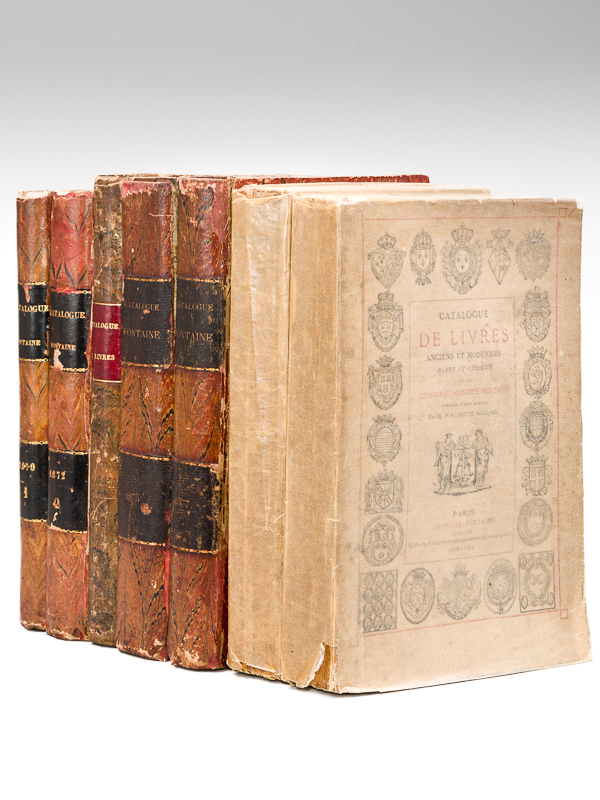 photo n°11 : Catalogue de Livres Anciens et Modernes, Rares et Curieux, de la Librairie Auguste Fontaine [ Ensemble de 7 vol.: ] Années 1870 ; 1872 ; 1873 ; 1874 ; 1875 ; 1877 ; 1878-1879